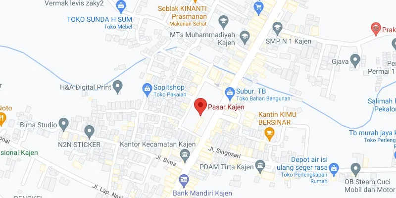 2. Depan Pasar Kajen