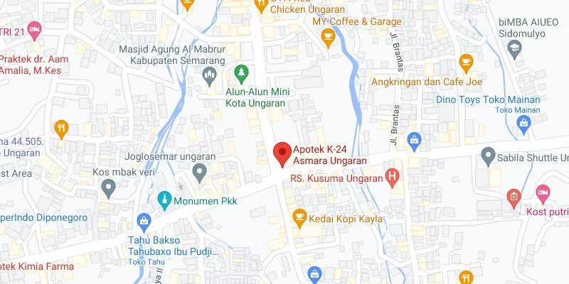 2. Perempatan Apotek K-24 Asmara Ungaran