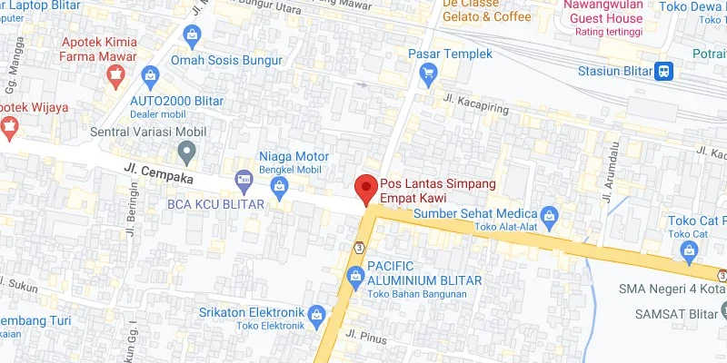 2. Simpang Empat Kawi