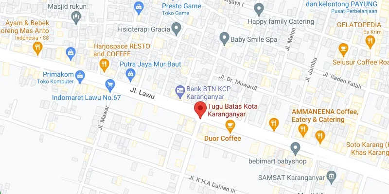 2. Tugu Batas Kota Karanganyar