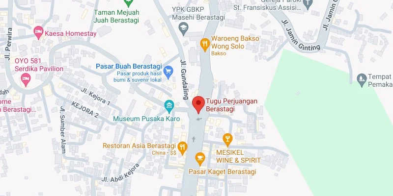 2. Tugu Perjuangan Berastagi
