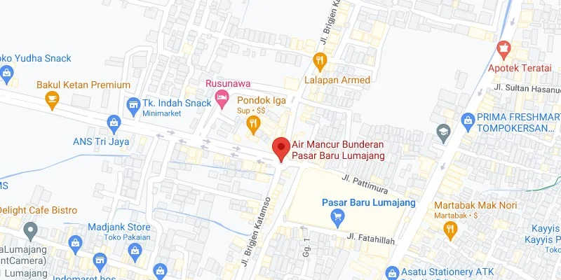 3. Air Mancur Bunderan Pasar Baru