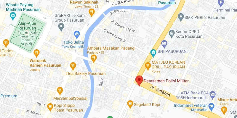 3. Perempatan Detasemen Polisi Militer