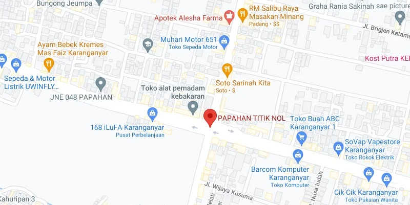 3. Perempatan Papahan Titik Nol