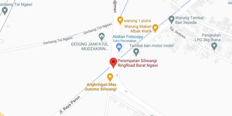3. Perempatan Siliwangi Ringroad Barat Ngawi