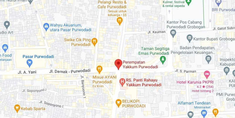 3. Perempatan Yakkum Purwodadi