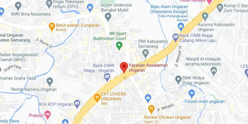 4. Perempatan Yayasan Assalamah