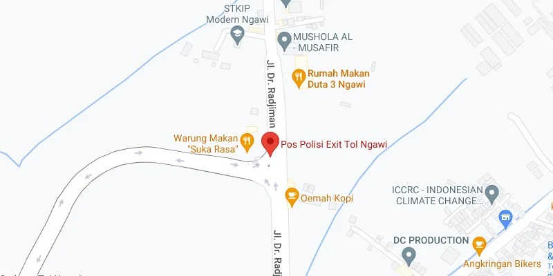 4. Pos Polisi Exit Tol Ngawi