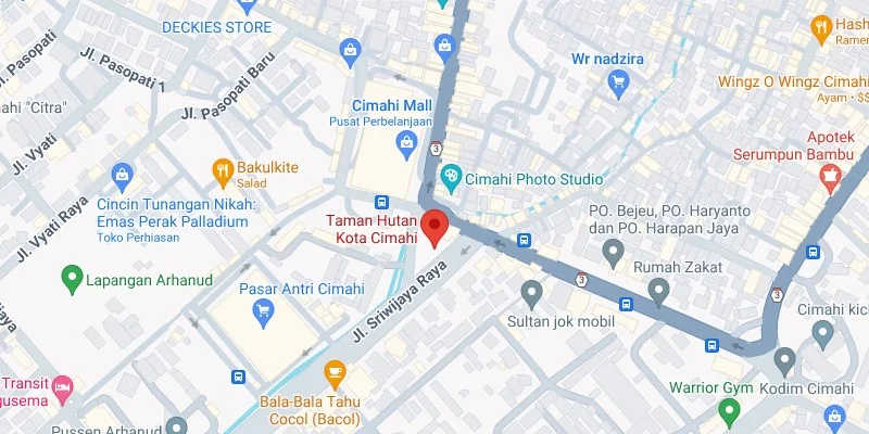 4. Taman Hutan Kota Cimahi