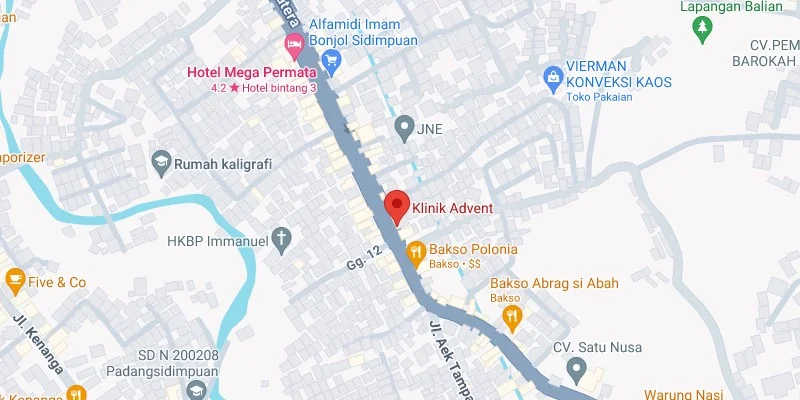 5. Depan Klinik Advent