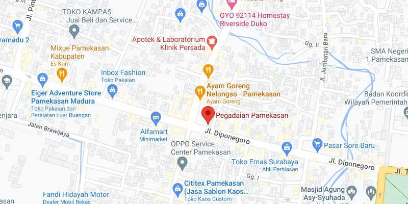 5. Perempatan Pegadaian Pamekasan