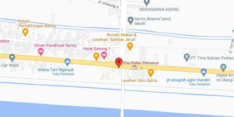 5. Perempatan Pos Polisi Pehserut
