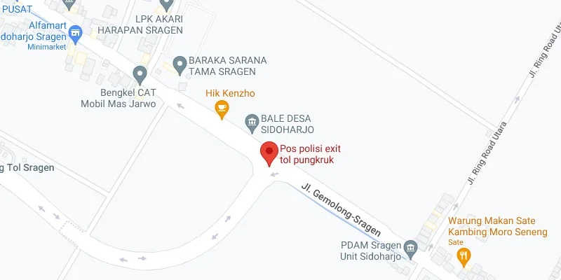 5. Pos Polisi Exit Tol Pungkruk