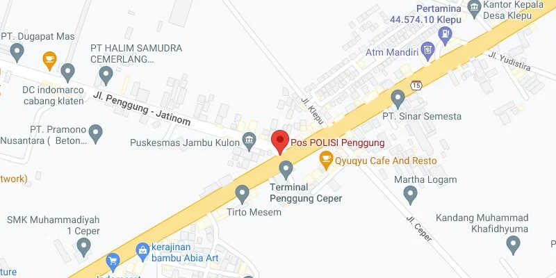 5. Simpang Pos Polisi Penggung