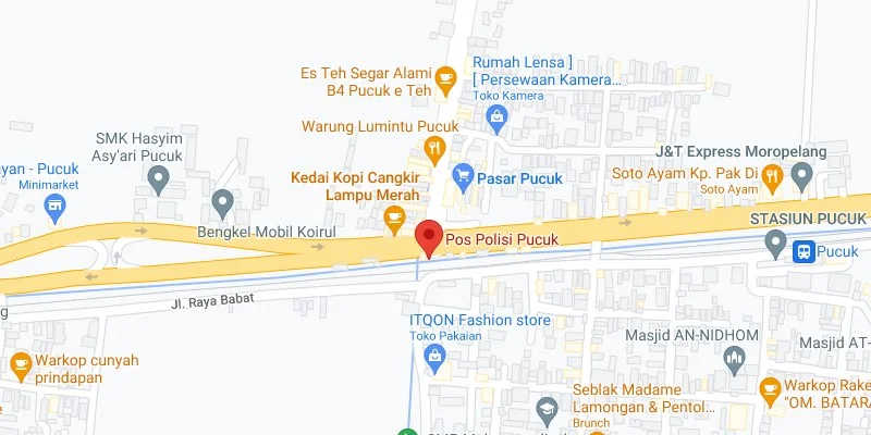 6. Pertigaan Pos Polisi Pucuk