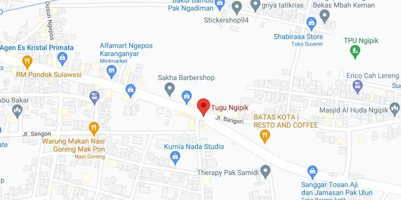 6. Pertigaan Tugu Ngipik
