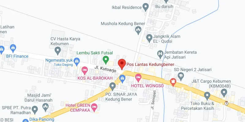 6. Pos Lantas Kedungbener