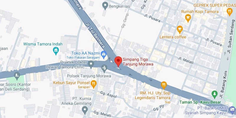 6. Simpang Tiga Tanjung Morawa
