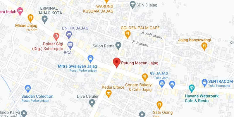 7. Patung Macan Jajag