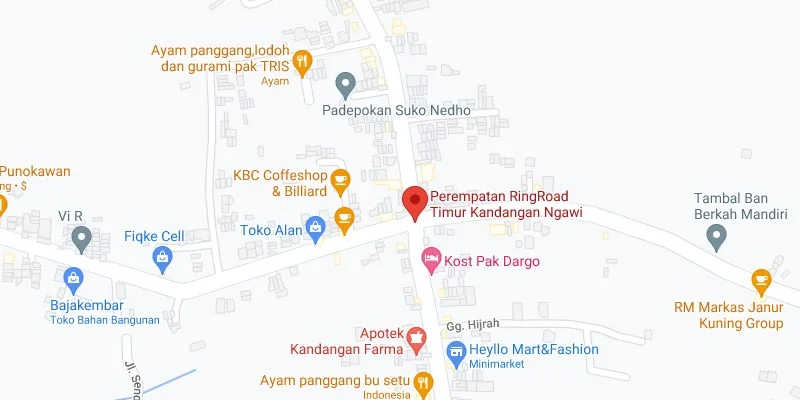 7. Perempatan Ringroad Timur Kandangan Ngawi
