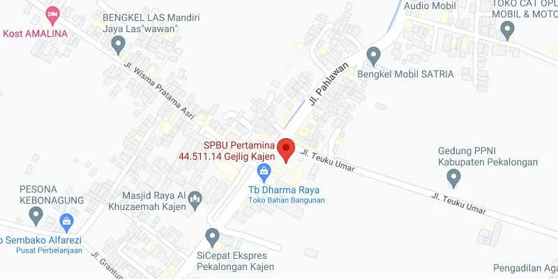 7. Pertigaan SPBU Pertamina Gejlig