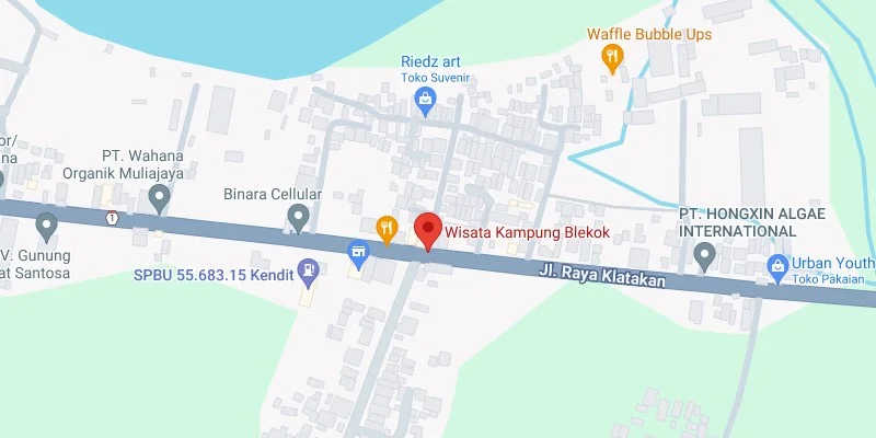 7. Pertigaan Wisata Kampung Blekok