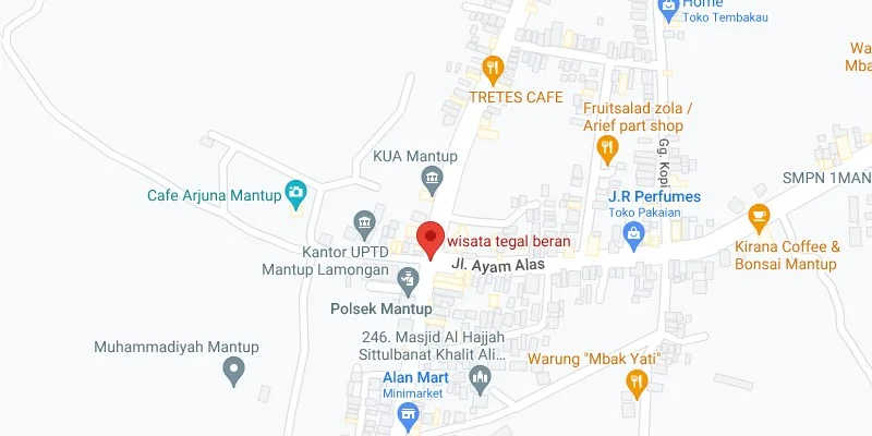 7. Pertigaan Wisata Tegal Beran