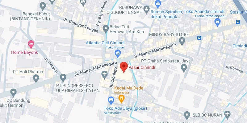 7. Sekitar Pasar Cimindi