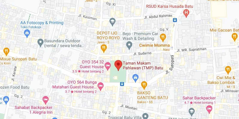 7. Selatan Taman Makam Pahlawan