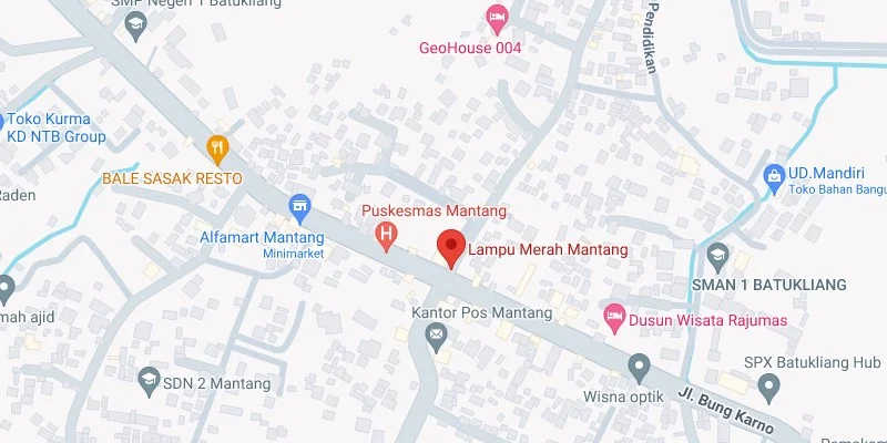 2. Lampu Merah Mantang