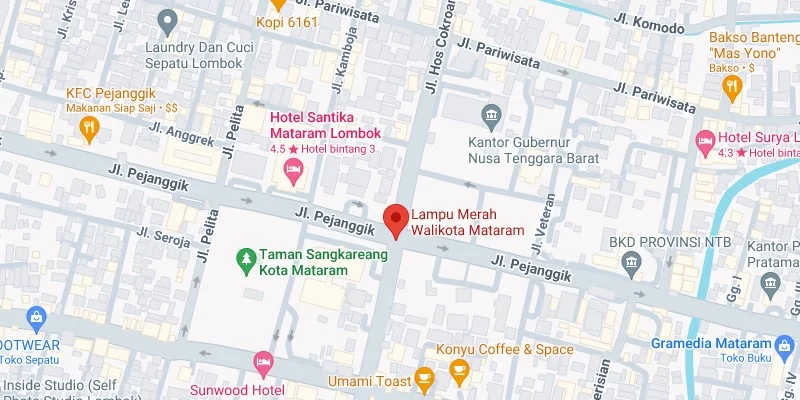 4. Lampu Merah Walikota Mataram