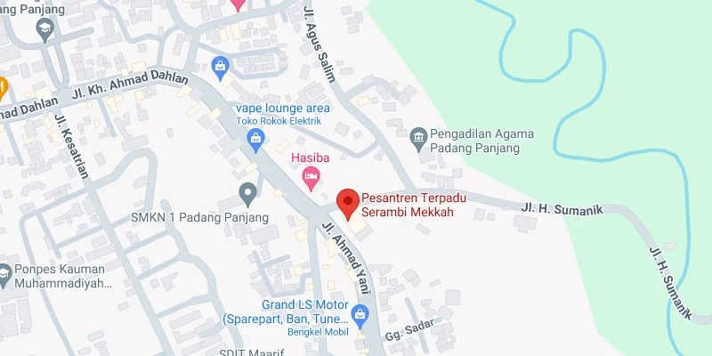 4. Perempatan Pesantren Terpadu Serambi Mekkah