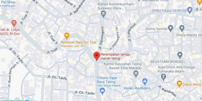 7. Perempatan Lampu Merah Teling