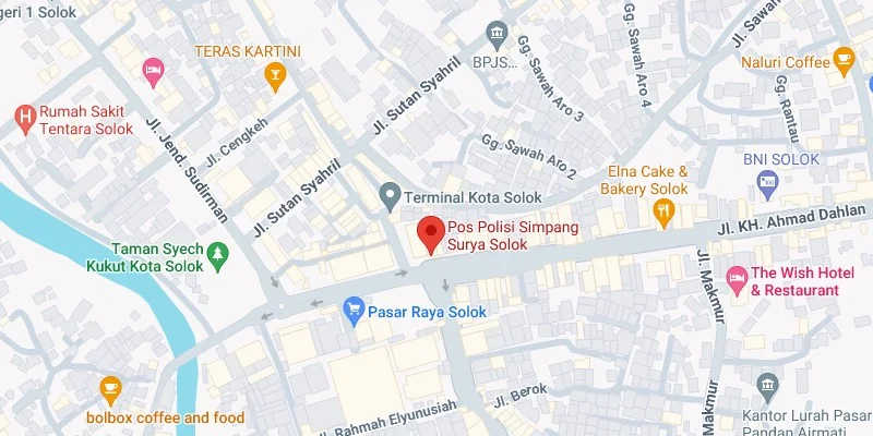 1. Pos Polisi Simpang Surya