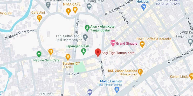 2. Segi Tiga Taman Kota