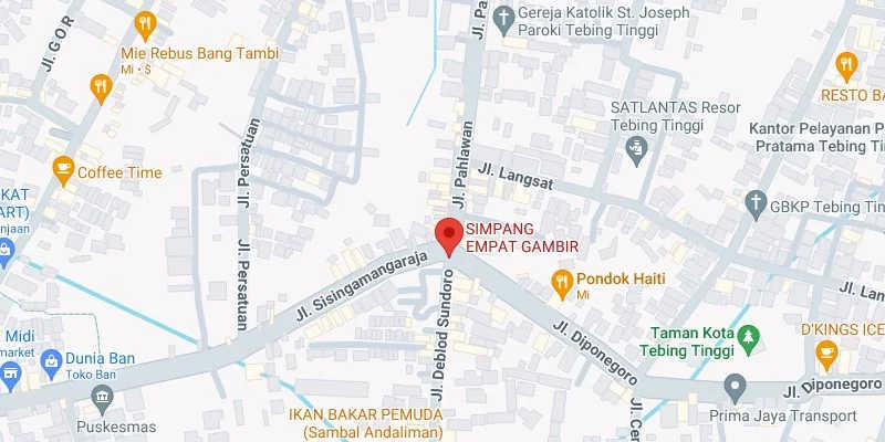 2. Simpang Empat Gambir