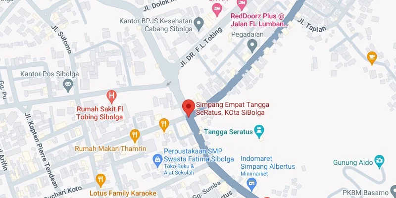 2. Simpang Empat Tangga Seratus