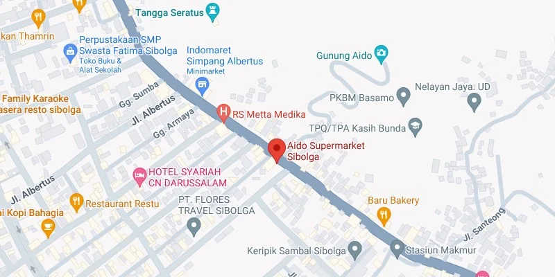 7. Depan Aido Supermarket