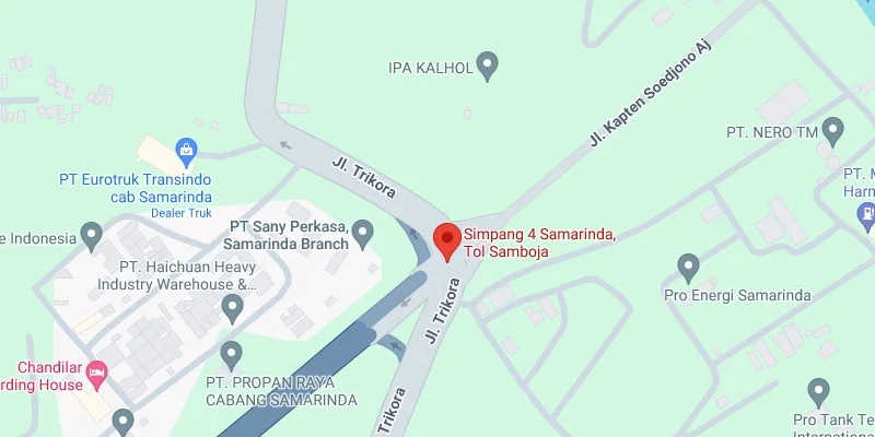 7. Simpang 4 Samarinda Tol Samboja