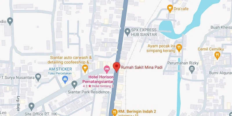 7. Simpang Rumah Sakit Mina Padi