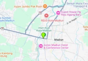 Jasa sewa videotron Alun-Alun Madiun
