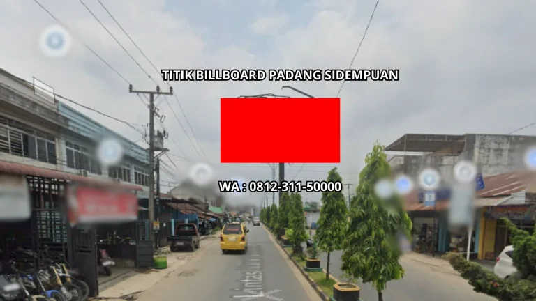 TITIK BILLBOARD PADANG SIDEMPUAN