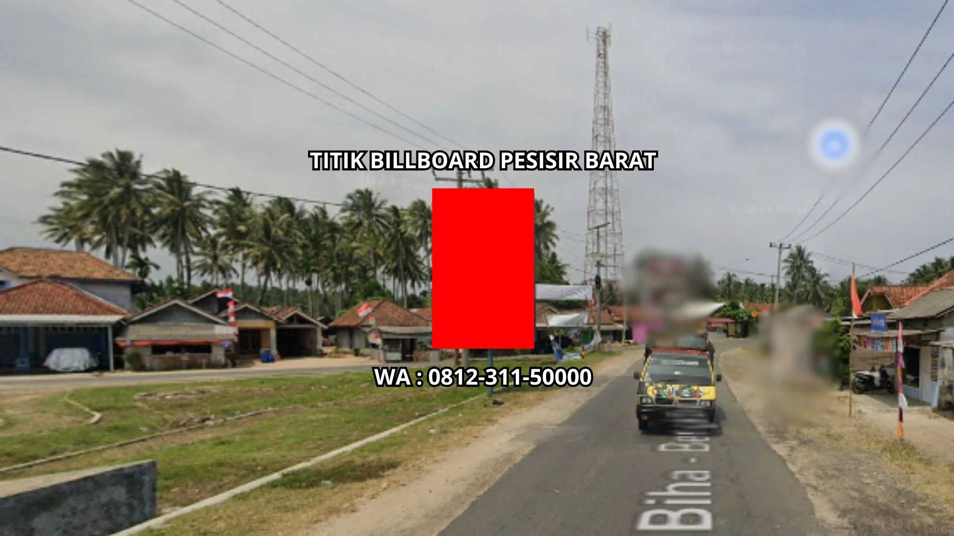 TITIK BILLBOARD PESISIR BARAT
