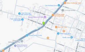 Lokasi Billboard Paitan Jl. Letjend MT. Haryono