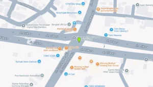 Lokasi Billboard Banjarbaru Jl. Guntung Manggis