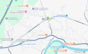 Lokasi Billboard Lebak Jl. Laskar Ampera