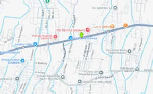 Lokasi Billboard Sukabumi Jl. Raya Sukaraja