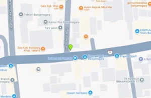 Lokasi Baliho Banjarnegara Jl. M.T. Haryono