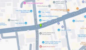 Lokasi Baliho Banjarnegara Jl. Raya Bengkok