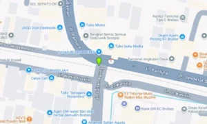 Lokasi Baliho Brebes Jl. Sultan Agung